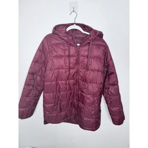 Gap Puffer Jacket Womens Size L Tall Lightweight Jacket Recycled NWT$98
